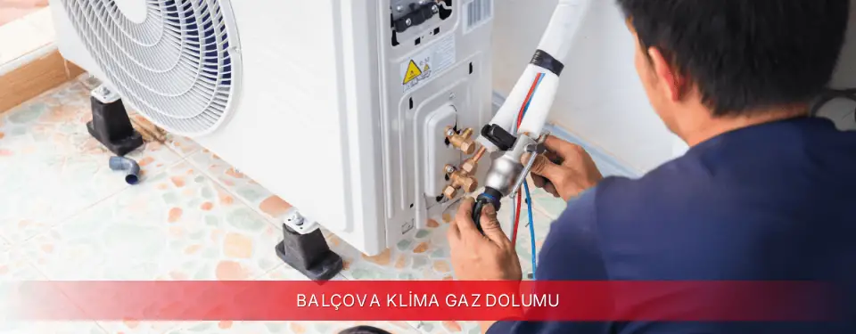 Balçova İlçemi Awox Klima Gaz Dolumu
